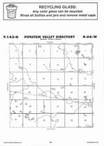 Pipestem Valley Township, Dollar Lake, Directory Map, Stutsman County 2007